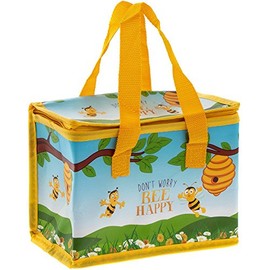 Lesser & Pavey Bee Happy Lunch Bag, muli-Colour, 22 x 12 cm