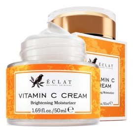 Crema Hidratante Facial Con Vitamina C, Ácido Hialurónico Y                                                                                           