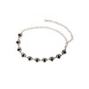 collezione alessandro Rosi Chain Belt with Hearts, Antique silver