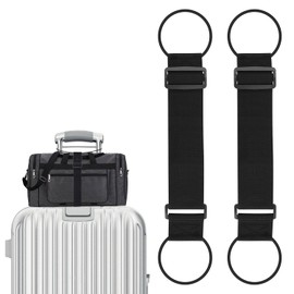 Luggage Straps, Nylon Bag Straps for Luggage, Suitcase Elastic Strap, Adjustable Suitcase Strap, Stylish Luggage Strap for Hand Luggage, Practical Travel Accessory