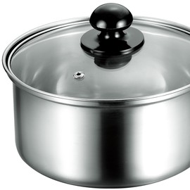 Hirosho CLP-18S Stainless Steel Single Handpot Claire 7.1 inches (18 cm)