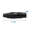 B Baosity XLR 3-Pin Male/Female Audio Connector