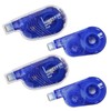 Plus Correction Tape, Whiter Switch, 0.2 inch (5 mm), Blue,