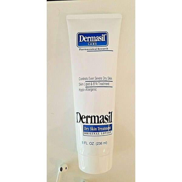Dermasil Labs Dry Skin Treatment Original Lotion Hypo-Allergenic 8 oz NEW!
