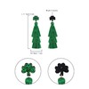 Flyonce Layered Tassel Earrings for St Patrick's Day, Beaded Green