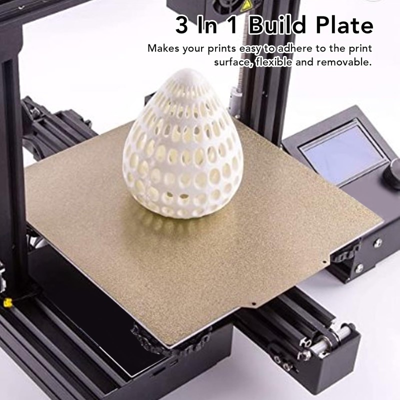 Building Plate for 3D Printer, 200 x 200 mm, Double