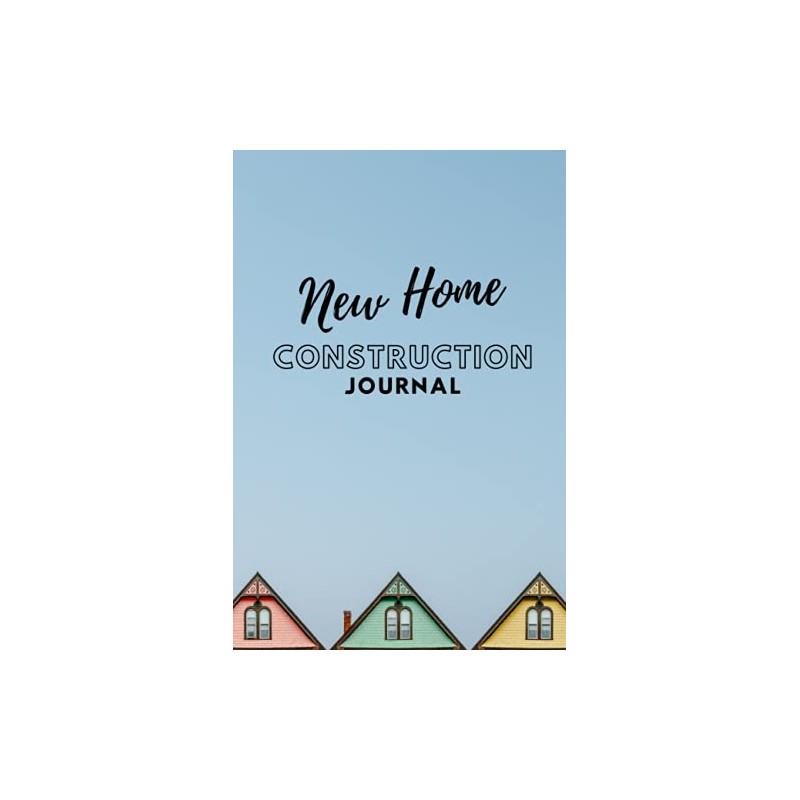 New Home Construction Journal/ Photo Album, Home Building Memories Book,