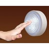 Velamp IL05LED rounD Push Light, 3 LEDs, White