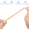 M METERXITY 2PCS Safety Cable Plastic Coated Steel Locking Rope