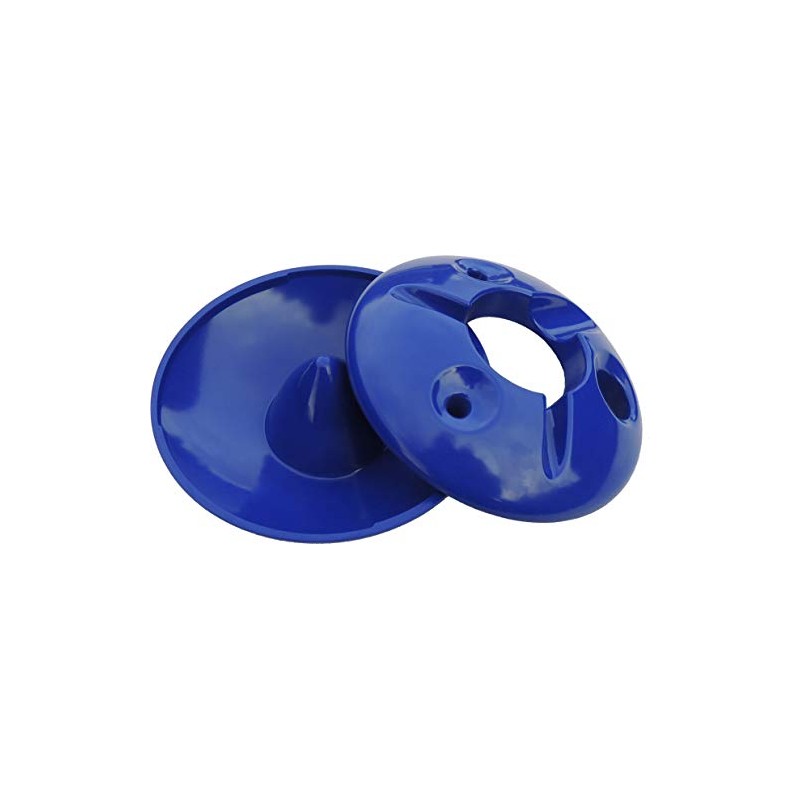 5 Inch Commercial Quality Melamine Windproof Ashtray - Royal Blue