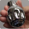 Eco Spin, Polished Chrome High-Pressure Shower Head. Box Contains 2