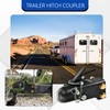 2-5/16" Adjustable Trailer Coupler, 15000LBS Capacity Heavy Duty Channel-Mount Cast
