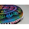 ICC Floor Pillows & Cushions Decorative Hippie Mandala Pouf Pillow