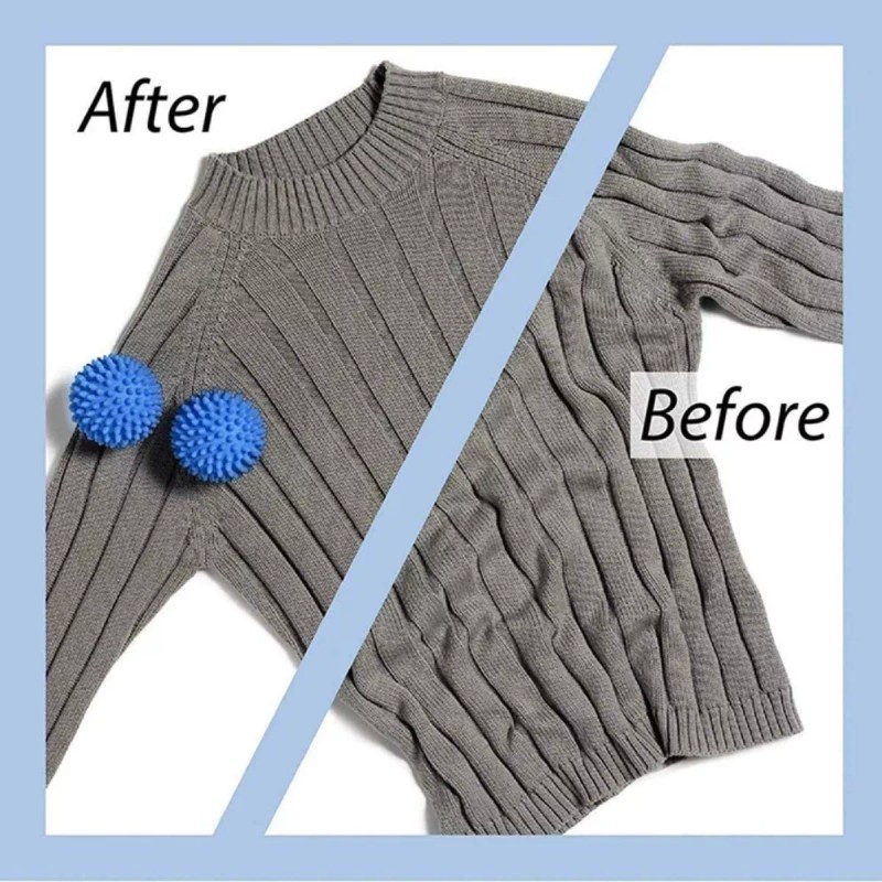 Veraly Bolas Lavar Ropa Anti-enredo Reutilizable Para Secadora 4pz