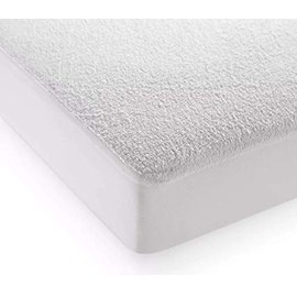 NIYS Luxury Beddings Terry Towel Waterproof Mattress Protector Anti Bacterial Fitted Topper Single Double King Super King Cot Bed Pillowcase