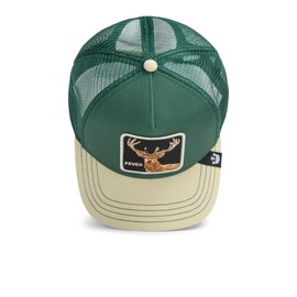 Goorin Bros. Animal Motif A-Frame Trucker Cap Summer 2025 Collection Mesh Kappi Patch Beast Rooster Dog, The Stag#36684, Unit size