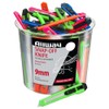 100-Pack of 9mm Allway K13-50 K-Series Neon 13-Point Snap-Off Knife,