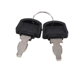 Ignition Start Key Switch of 6 Wire Ignition Start Key Switch for 2.5-6.5KW 188F Gas Generator Car Boat Bike Tractor Trailer with 2 Key,Fit for DuroMax Fit for Sportsman Fit for Wen Generator Key