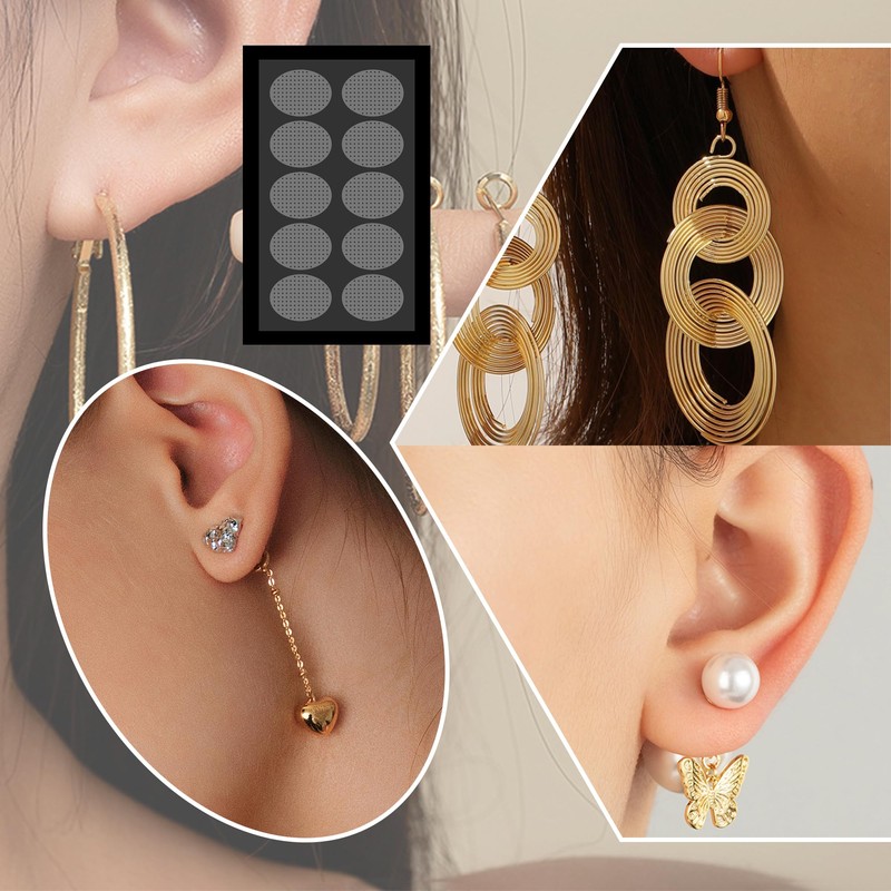 pson 30 Sheets 2.75 x 1.57 Inch Ear Lobe Support