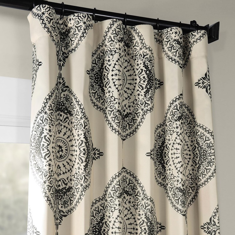 HPD Half Price Drapes Printed Room Darkening Curtains for Bedroom,