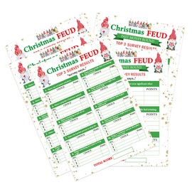 Christmas Friendly Feud Game, Holiday Game Night, Christmas Party Game, Family Activity, Feud Trivia Quiz, Christmas Party Supplies -SDTXSC01