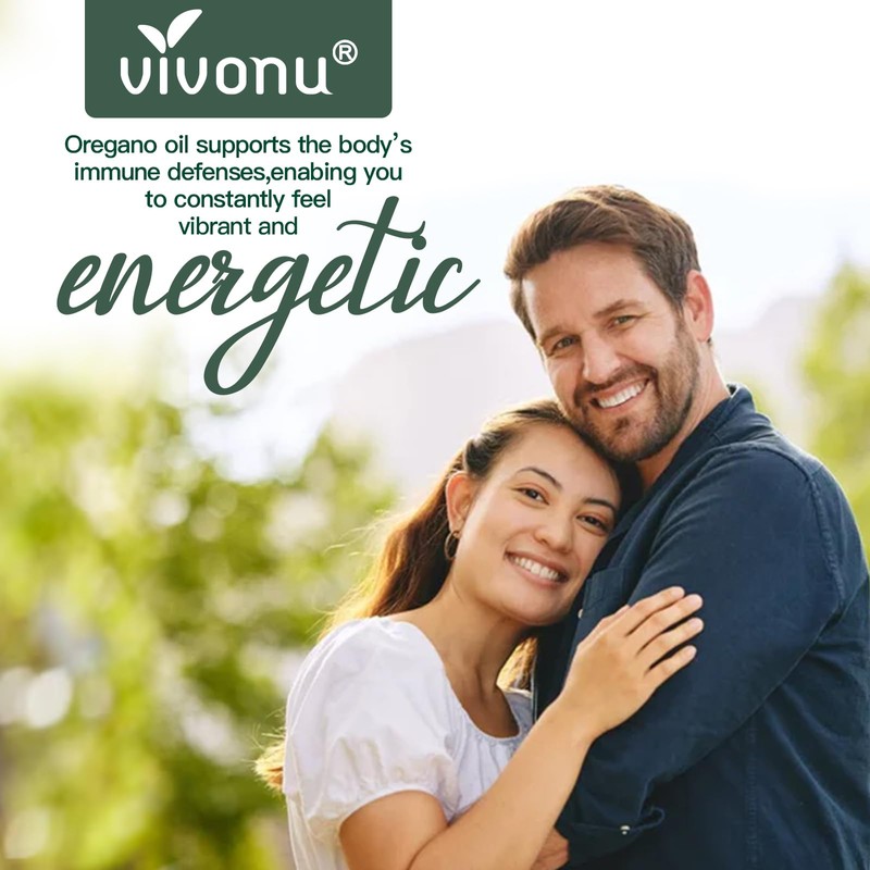 VivoNu Oil of Oregano Capsules, Balanced Oil of Oregano with