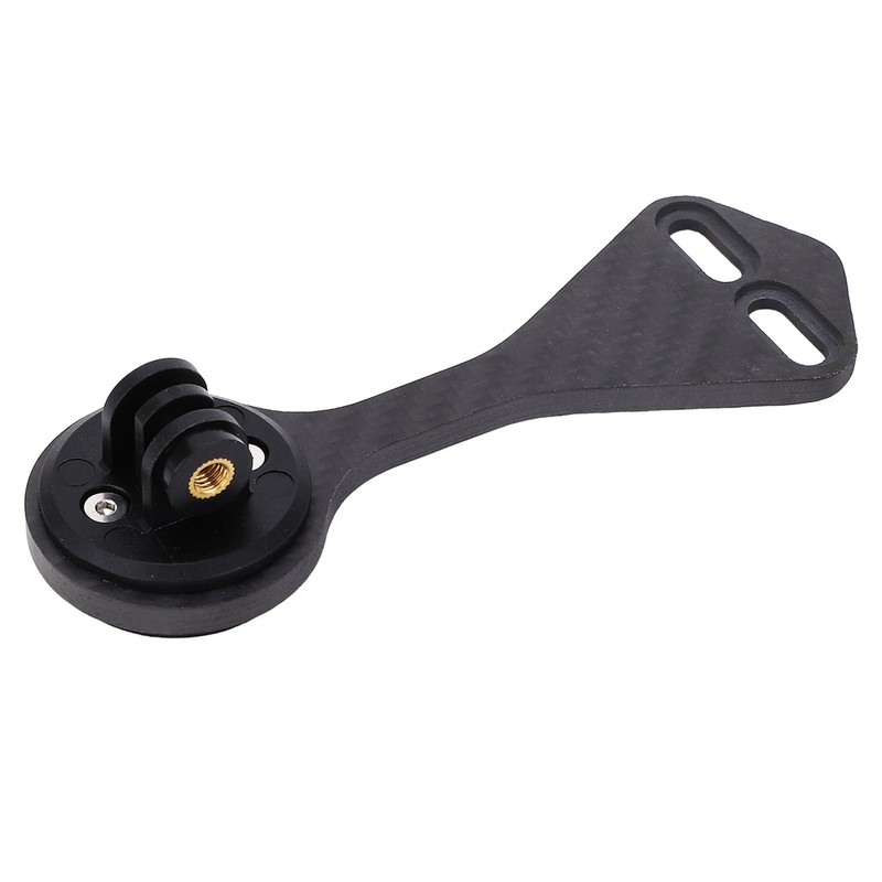 Bike Computer Mount Holder Carbon Fiber Bicycle Computer Extended Holder