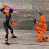 SEVENCATS Robot Model Doll Movable Figure with Weapon Character Approximately