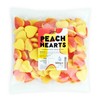 Just Treats Peach Hearts (500g Share Bag)
