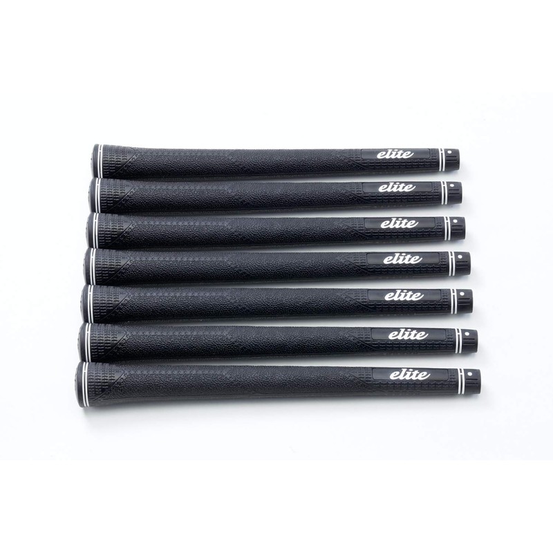 elitegrips MX55 Golf Grips, Set of 7, Berlina Black with