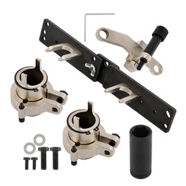 labwork Engine Timing Tool Kit Camshaft Aligning Crankshaft Pulley Holding Tool with 22mm Socket Replacement for Chevy Onix 1.0L 1.2L 12V