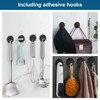Diesisa Razor Holder for Shower + Adhesive Wall Hooks, Premium