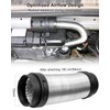 Qnbes 75mm Diesel Heater Ventilation Duct Compatible with Diesel Air