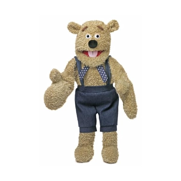 Silly Bear, Ventriloquist Style Puppet, w/Mittens, 65cm