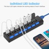USB Hub 3.0, VIENON 7-Port USB Extender Splitter with Individual