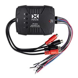 NVX XFLOC4 4-Channel 160W Adjustable Line Output Converter with Remote Turn On