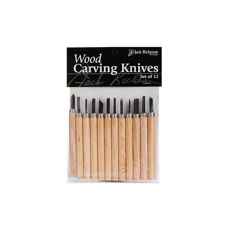 Jack Richeson Wood Carving Tool, Set of 12