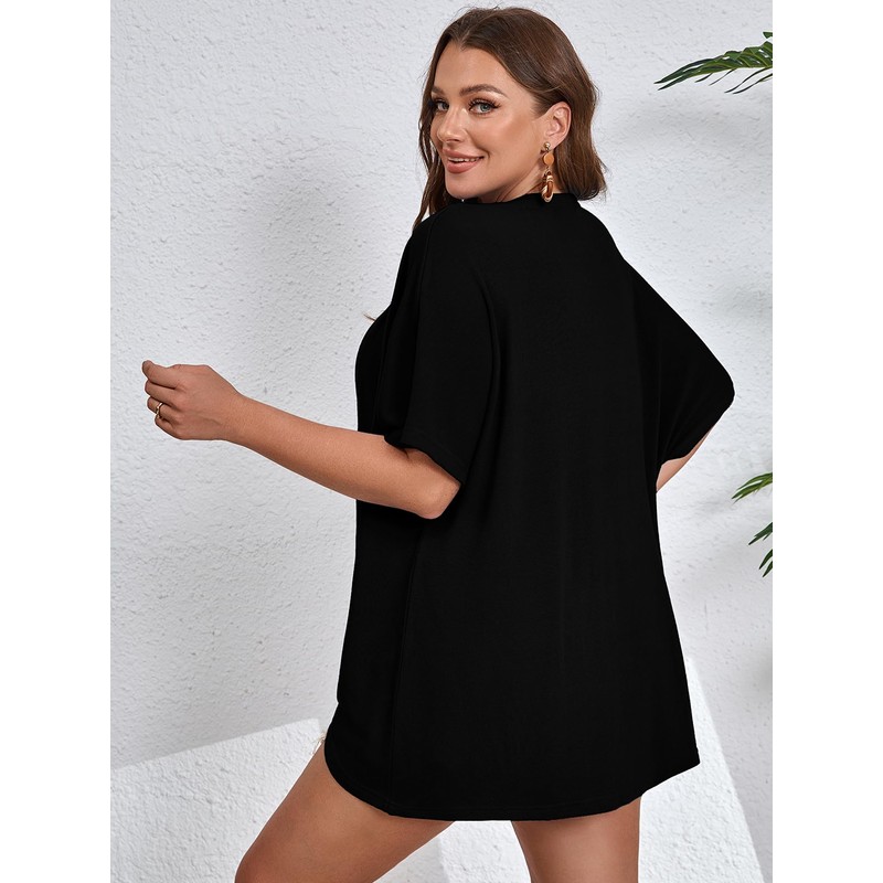 AusLook Plus Size Cardigan for Women Lightweight Open Front Short