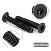 Tunejoy Pack of 20 M5 x 30 mm Countersunk Screws