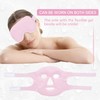 Warm and cold for the face, reduces swelling, eliminates dark