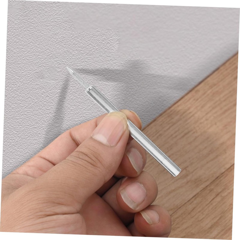TEHAUX 200pcs Double-Headed Invisible Security Screws for Skirting Lines No