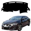 IIKSDII Dashboard Cover Mat for Ni-ssan 2009-2015 Maxima with Cutout