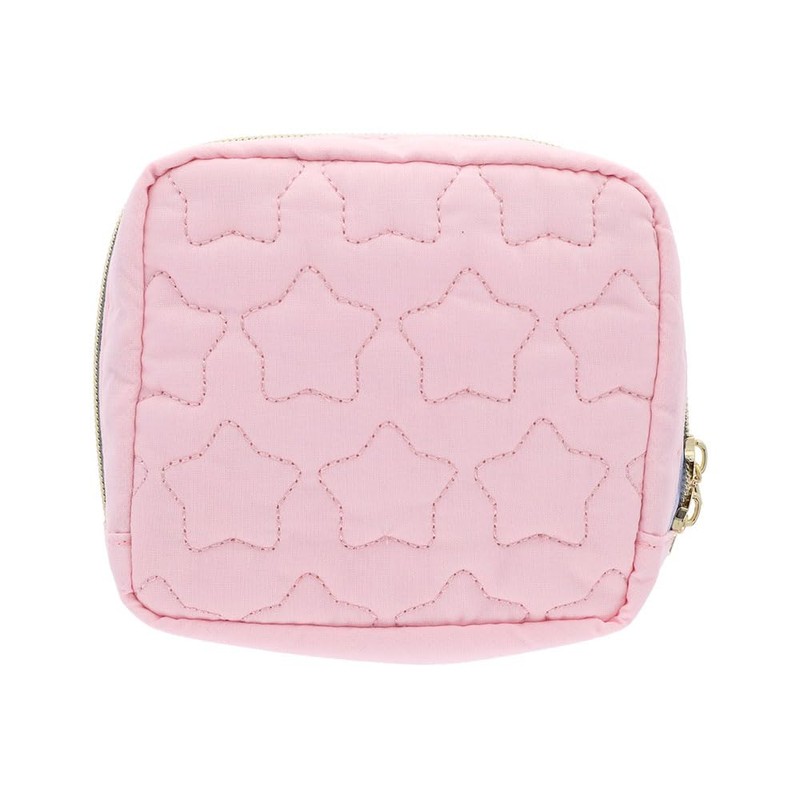 Sun-Star Stationery Sanrio Characters Goods Quilted Pouch Little Twin Stars
