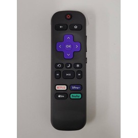 OEM Part- Remote Control Compatible with ONN LED Smart TV Models 100012589 and 100012590