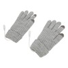 USB Heated Gloves Thicken Detachable Electronic Warming Knitted Gloves for