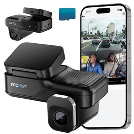 4G LTE Dash Cam Front and Inside| 24/7 Parking Monitoring | Real-Time Live Streaming | Smart Motion Alerts & Cloud Storage | Two-Way Audio | No Screen| Privacy Mode (OBD Cable, 32G SD Card Includs)
