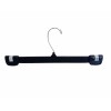 MH GLOBAL 12" Clothes Hangers Plastic with Slide Lock Clip