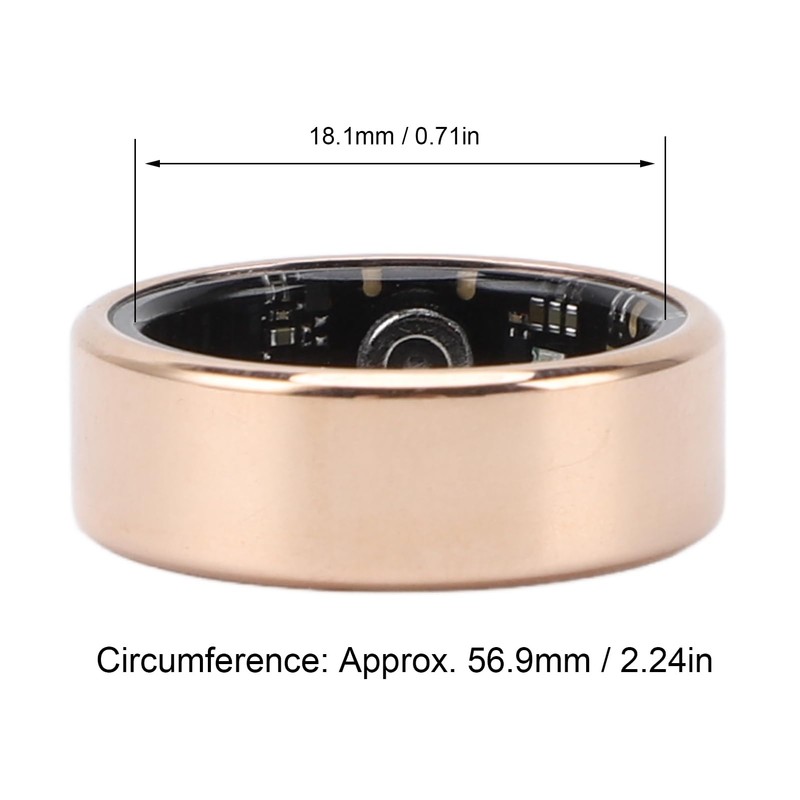 Stylish Ring, Sleep Ring, Intelligent Health Tracker with Smartphone Camera