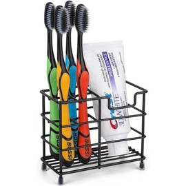 Holder for Bathrooms, Stainless Steel Bathroom Black  and  Holder - Colour: Large