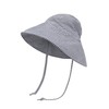 ZEBAN Unisex Child Adjustable Wide Brim Sun Protection Hat UPF